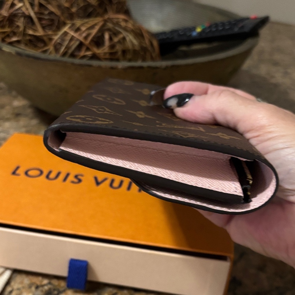 Louis Vuitton Emilie Brown Monogram Wallet - Picture 5 of 14